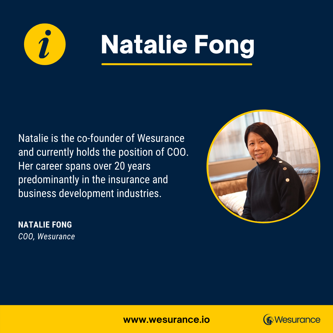 Natalie Fong COO Wesurance - Social Media Marketing Services